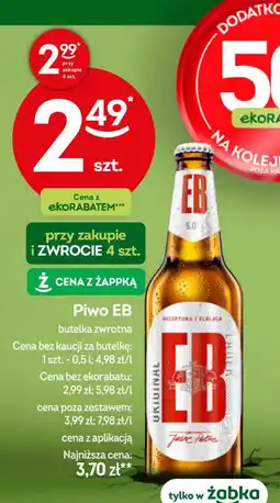 Żabka Piwo EB oferta