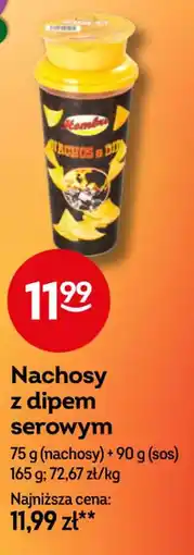 Żabka Mambo Nachosy z dipem serowym oferta