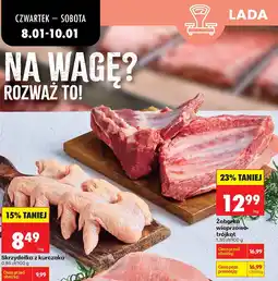 Biedronka Żeberka wieprzowe schab oferta