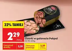 Biedronka Ozorki w galarecie Pekpol oferta
