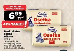 Netto Masło ekstra osełka oferta