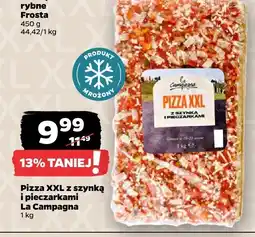 Netto Pizza XXL z szynką i pieczarkami oferta