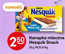 Żabka Kanapka mleczna Nesquik Snack oferta