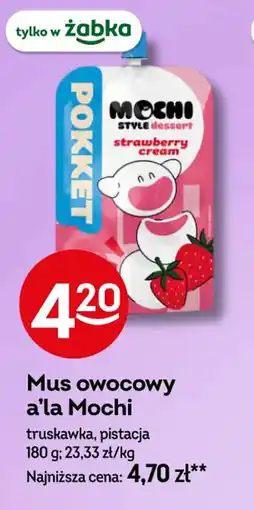 Żabka Mochi Mus owocowy oferta