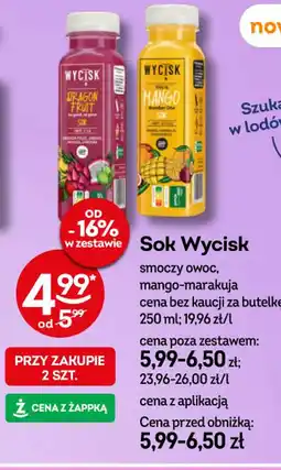 Żabka Sok Wycisk oferta