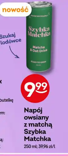 Żabka Szybka Matchka napój owsiany oferta
