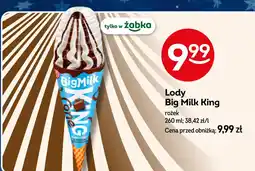 Żabka Lody Big Milk King oferta