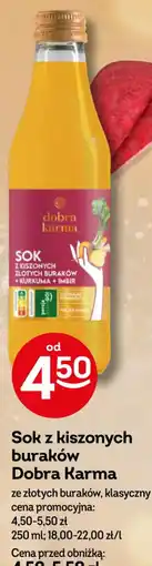 Żabka Sok z kiszonych buraków Dobra Karma oferta