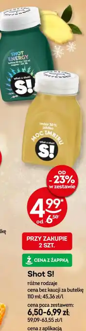 Żabka Shot S! oferta
