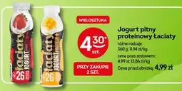 Żabka Jogurt pitny proteinowy Laciaty oferta