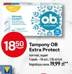 Żabka OB Tampony Extra Protect oferta