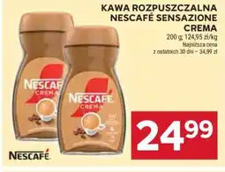 Stokrotka Kawa rozpuszczalna Nescafe Sensazione Crema oferta