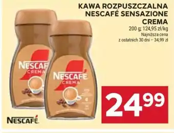 Kawa rozpuszczalna Nescafe Sensazione Crema