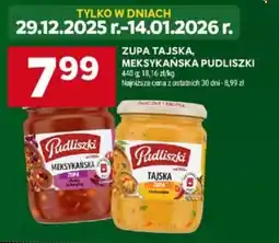 Stokrotka Pudliszki Zupa Tajska/Meksykańska oferta