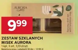 Stokrotka Aurora zestaw szklanych misek oferta