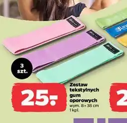 Netto Gumy tekstylne oporowe oferta