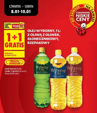 Olej wyborny, 1l: z oliwą z oliwek