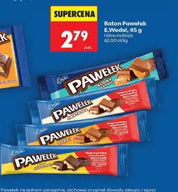 Biedronka Baton Pawełek E.Wedel oferta