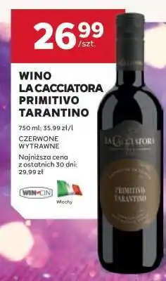 Stokrotka Market Wino La Cacciatora Primitivo Tarantino oferta