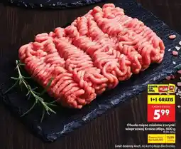 Biedronka Chude mięso mielone z szynki wieprzowej Kraina Mies , 500 g oferta