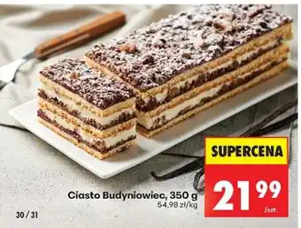 Biedronka Ciasto Budyniowiec, 350 g oferta