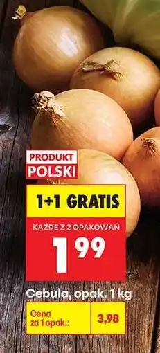 Biedronka Cebula, opak. 1 kg oferta