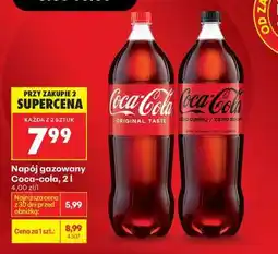 Biedronka Napój gazowany Coca-cola, 2l oferta