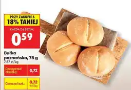 Biedronka Bułka poznańska 75 g oferta