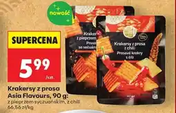 Biedronka Krakersy z prosa Asia Flavours, 90 g oferta