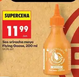 Biedronka Sos sriracha mayo Flying Goose, 200 ml oferta