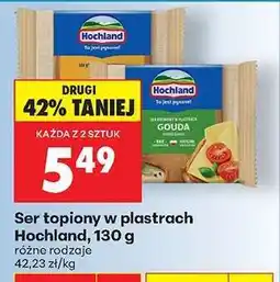 Biedronka Ser topiony w plastrach Hochland , 130 g oferta