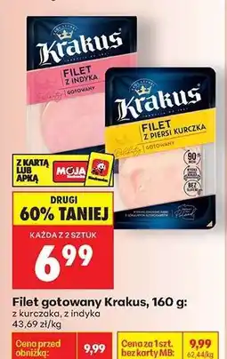 Biedronka Filet gotowany Krakus, 160 g oferta