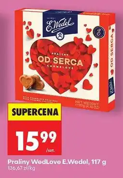 Biedronka Praliny WedLove E.Wedel 117 g oferta
