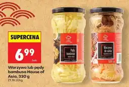 Biedronka Warzywa lub pędy bambusa House of Asia, 330 g oferta