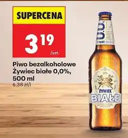 Biedronka Piwo bezalkoholowe Żywiec białe 0,0%, 500 ml oferta
