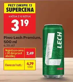 Biedronka Piwo Lech Premium, 500 ml oferta