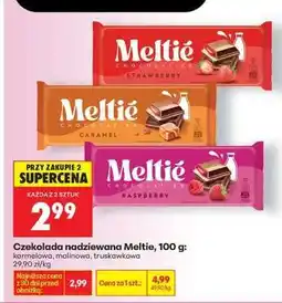 Biedronka Czekolada nadziewana Meltie, 100 g oferta