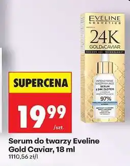 Biedronka Serum do twarzy Eveline Gold Caviar, 18 ml oferta