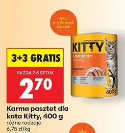 Biedronka Karma pasztet dla kota Kitty, 400 g oferta