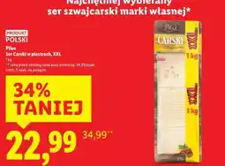 Lidl PILOS Ser Carski w plastrach, XXL oferta