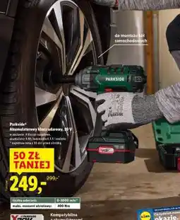Lidl Parkside Akumulatorowy klucz udarowy 20 V oferta
