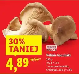 Lidl Polskie boczniaki oferta