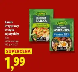 Lidl Kamis Przyprawy w stylu azjatyckim oferta