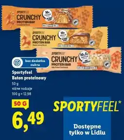 Lidl Sportyfeel Baton proteinowy oferta