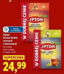 Lidl Lipton Zestaw herbat czarnych z owocowymi oferta