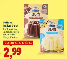 Lidl Belbake Budyń, 5-pak oferta
