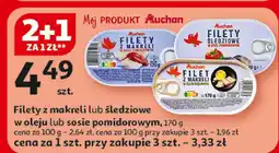 Auchan Piwo Łomża Jasne pełne, 0,33 l, alk. 6% vol oferta