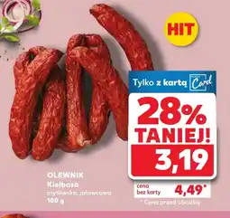 Kaufland Kiełbasa Olewnik oferta