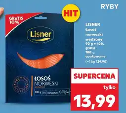 Kaufland Łosoś wędzony Lisner oferta