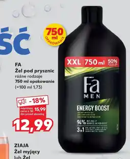 Kaufland Żel pod prysznic Fa oferta